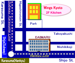 Wingskyoto map